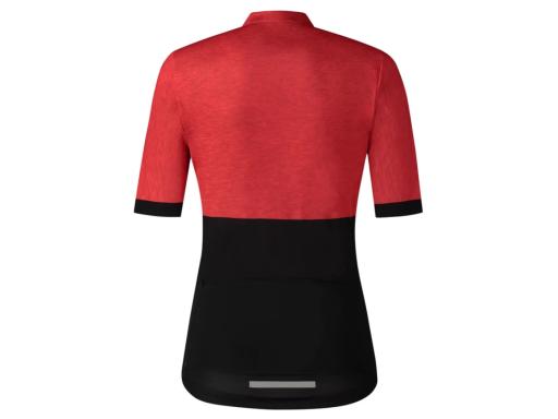 SHIMANO ELEMENT dres s krátkým rukávem dámský červená, M