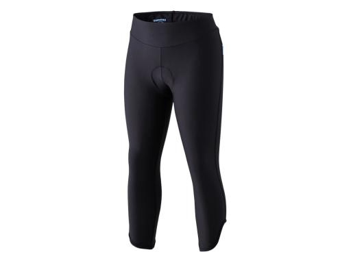 SHIMANO W's 3/4 legíny dámské černé, XL