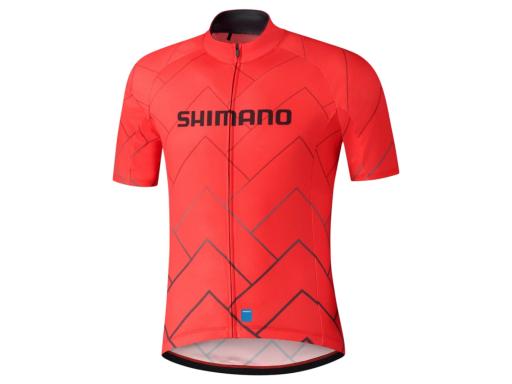 SHIMANO TEAM dres červená, L