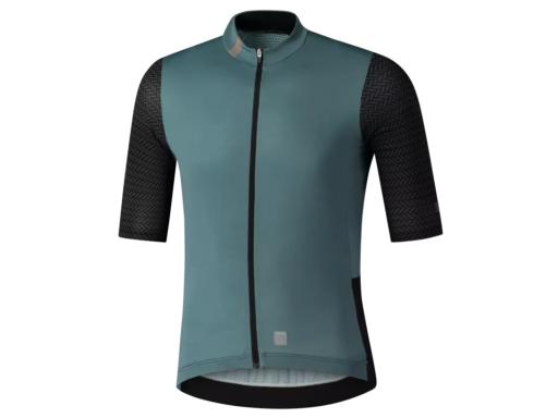 SHIMANO EVOLVE dres krátký rukáv šedá, XXL