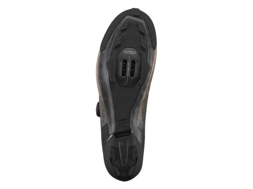 SHIMANO SH-RX801R gravel tretry pánské metalická oranžová - velikost EU 46