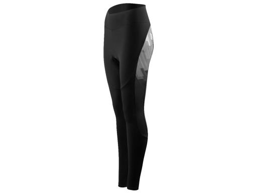 FORCE RIDGE LADY kalhoty do pasu bez vložky černá/šedá, XL