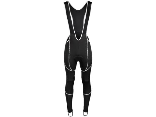 FORCE Z70 SOFTSHELL kalhoty se šráky a vložkou černá, XL