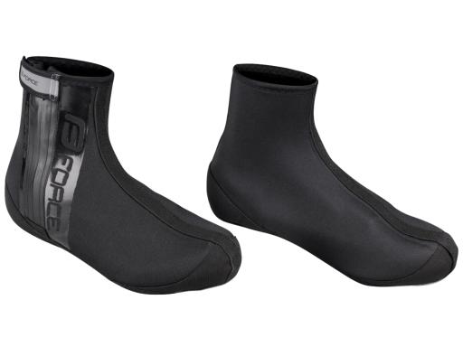 FORCE NEOPRENE ROAD návleky treter černá, XXL