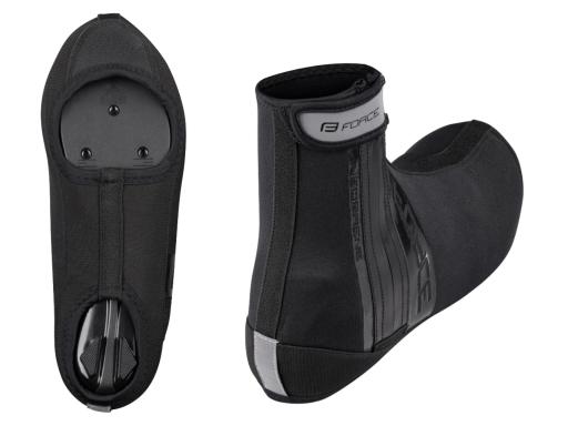 FORCE NEOPRENE ROAD návleky treter černá, XXL