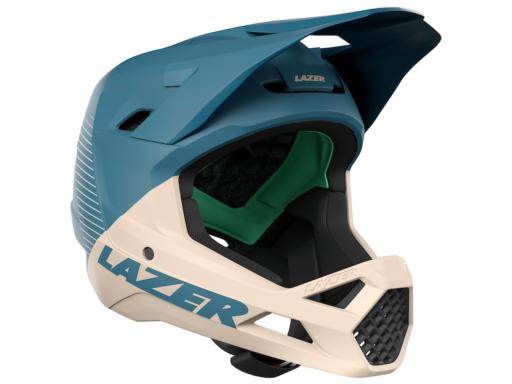 LAZER MTB EXTREME přilba CHASE KinetiCore matná modrá/béžová, S (54 - 56 cm)